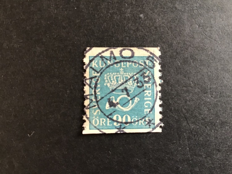 FACIT NR 167 PRAKTSTÄMPLAT MALMÖ 5