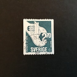 EUROPA XII 1983, facit nr 1255 stämplat märke