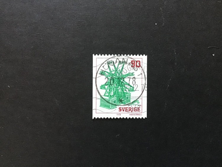 GAMLA LEKSAKER 1978 facit nr 1062 lyxstämplat HÖGANÄS 1