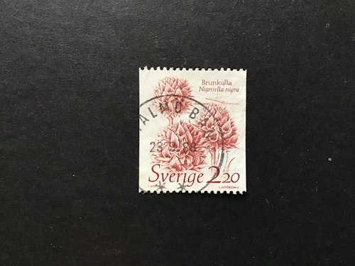LEVANDE NATUR 1985 facit nr 1341 praktstämplat MALMÖ BAN