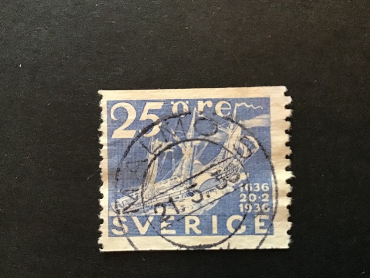 Postverket facit nr 250 praktstämplat MALMÖ 5