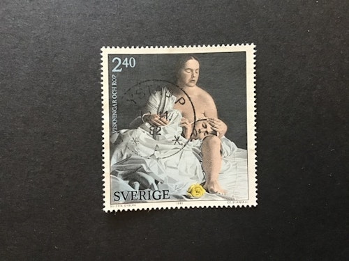 SVENSK FILMHISTORIA 1981 facit nr 1189 lyxstämplat YSTAD P