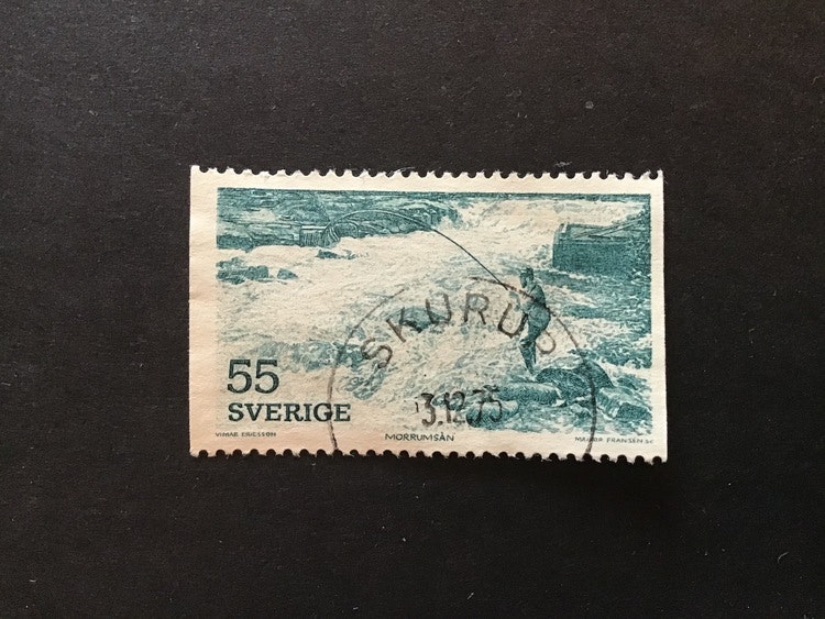 I SYDOST 1972 facit nr 766 fin stämpel SKURUP
