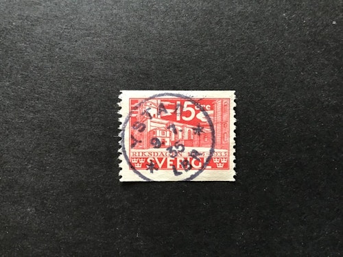 RIKSDAGEN 500 ÅR facit nr 242 A praktstämplat YSTAD *LBR*