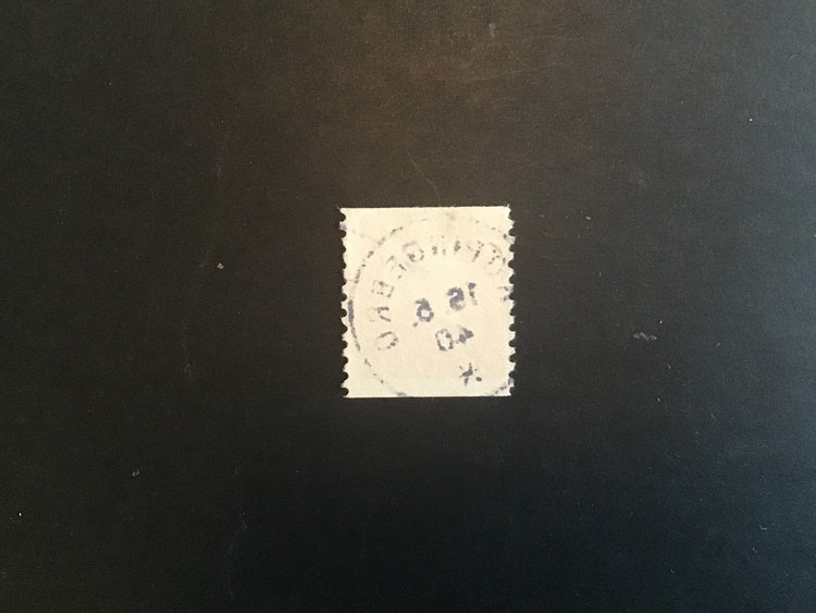 FACIT NR 187 LYXSTÄMPLAT KÖPINGEBRO