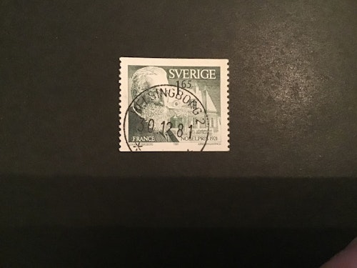 NOBELPRISTAGARE 1921 facit nr 1193 fin stämpel,HELSINGBORG  2