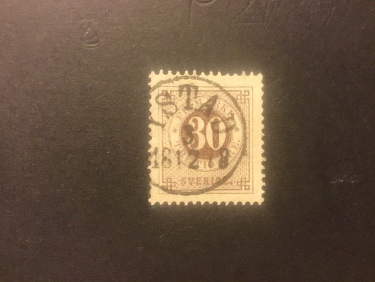 FACIT NR 35 PRAKTSTÄMPLAT YSTAD