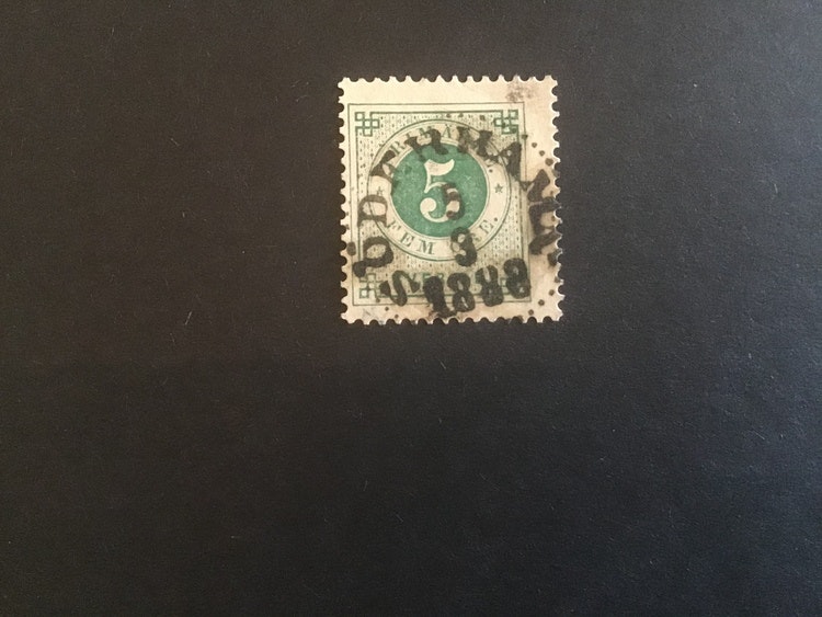 FACIT NR 43 PRAKTSTÄMPLAT SÖDERHAMN