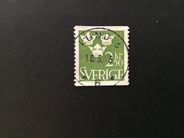 FACIT NR 313 LYXSTÄMPLAT LUND 6