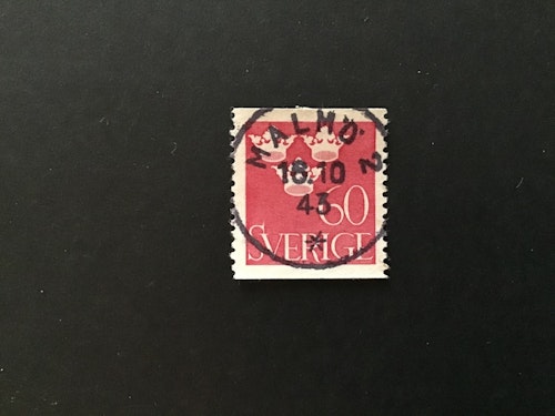 FACIT NR 286 LYXSTÄMPLAT MALMÖ 2