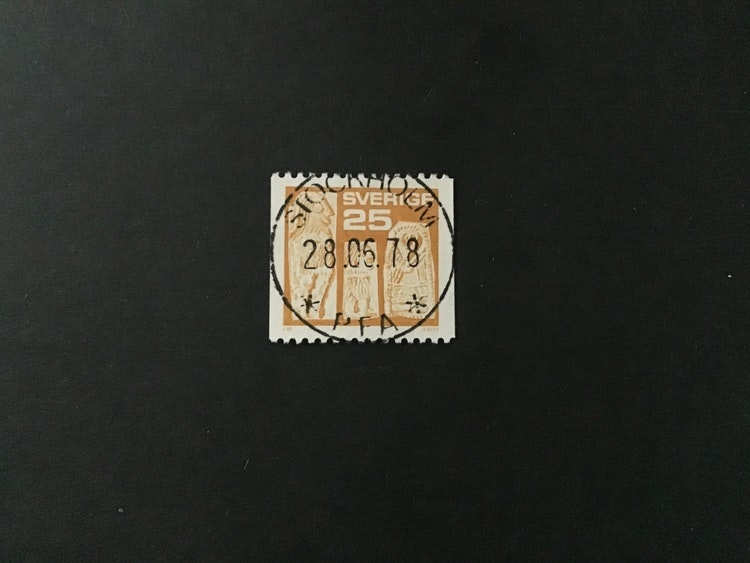 GULDGUBBAR 1975 facit nr 915 lyxstämplat STOCKHOLM
