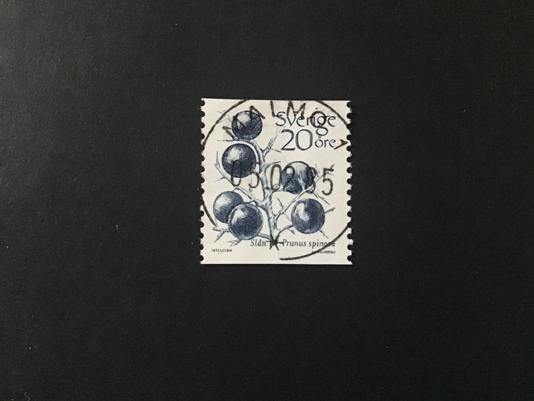 FRUKTER 1983 facit nr 1244 lyxstämplat MALMÖ 1