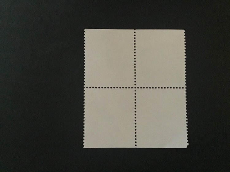 HÄLSNINGSFRIMÄRKEN facit nr 1802-1805 lyxstämplat block MALMÖ 1