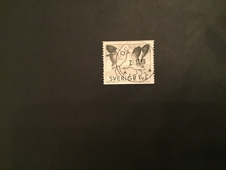 TRANDANS 1968 facit nr 621 praktstämplat OCKELBO