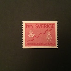 LOKALBREVNÄRINGEN 100 ÅR 1962 facit nr 533 postfriskt märke