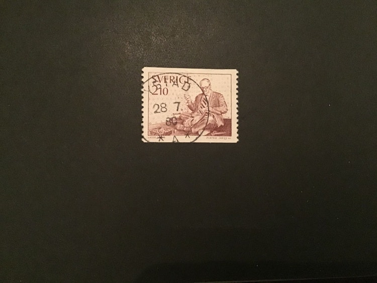 SKRÄDDARE 1977 facit nr 992 PRAKTSTÄMPLAT YSTAD