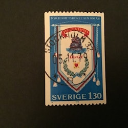 SVENSKA NYKTERHETSRÖRELSEN 1979 facit nr 1089  LYXSTÄMPLAT STOCKHOLM 32