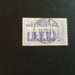 EUROPA XIII 1984 LYXSTÄMPLAT UMEÅ 1