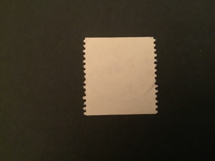 GUSTAF VI ADOLF TYP II facit nr 417 PRAKTSTÄMPLAT HÄLLABÄCK