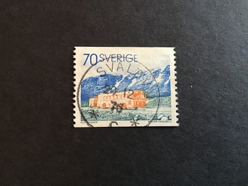 POSTDILLIGENSER facit nr 808  PRAKTSTÄMPLAT SVALÖV
