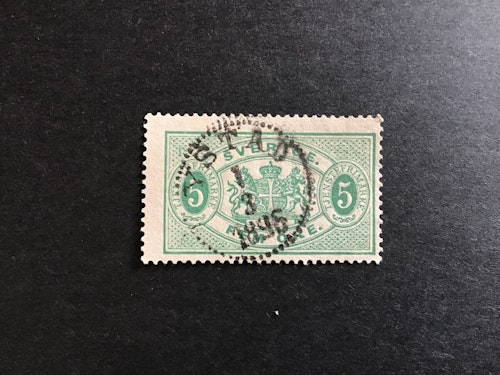 FACIT NR TJ 14 PRAKTSTÄMPLAT YSTAD