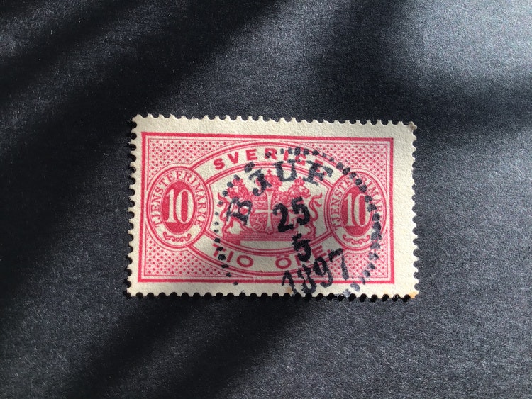 FACIT NR TJ 16 B fin stämpel  BJUF