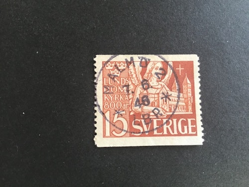LUNDS DOMKYRKA facit nr 365 A PRAKTSTÄMPLAT MALMÖ 2