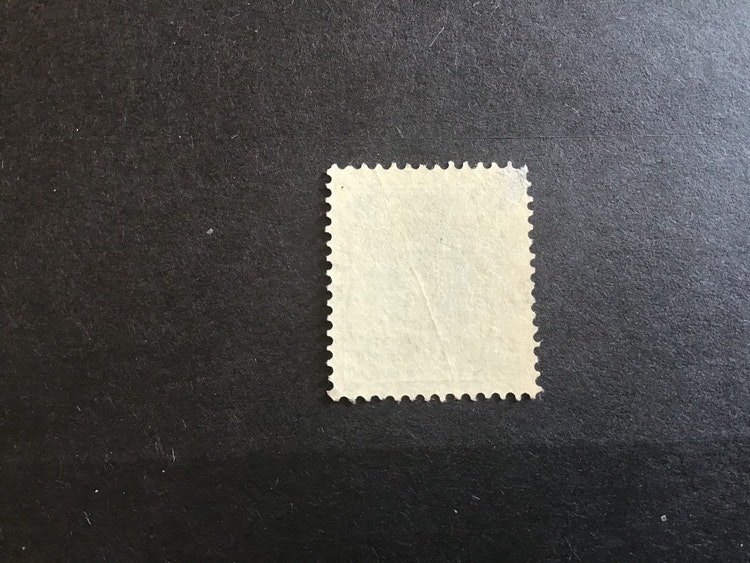 Provisorier påtryck på Ringtyp facit nr 50 stämplat märke