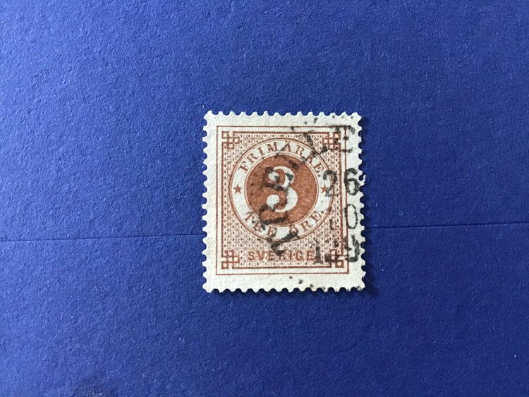 RINGTYP PH facit nr 41 stämplat märke