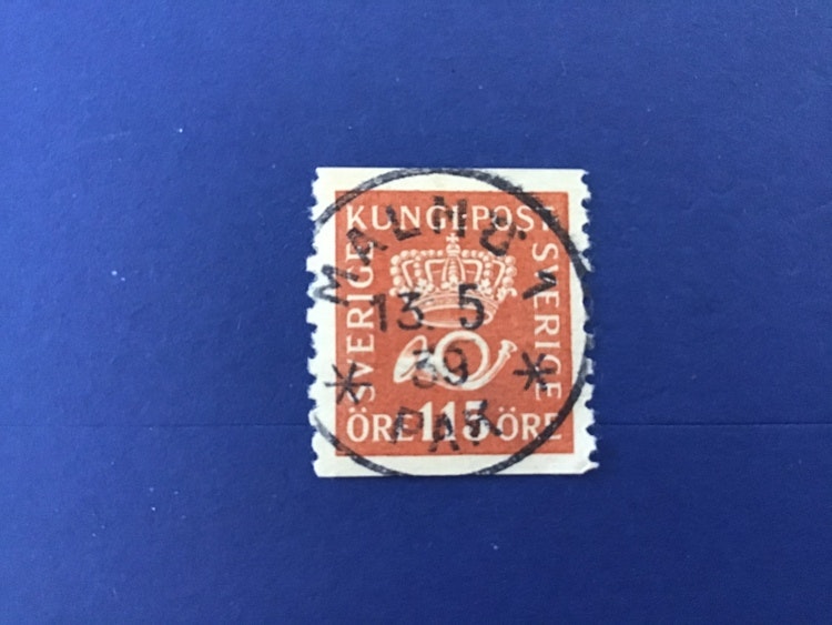 FACIT NR 170 LYXSTÄMPLAT MALMÖ 1