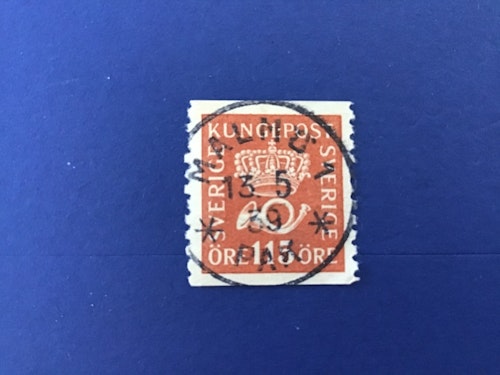 FACIT NR 170 LYXSTÄMPLAT MALMÖ 1