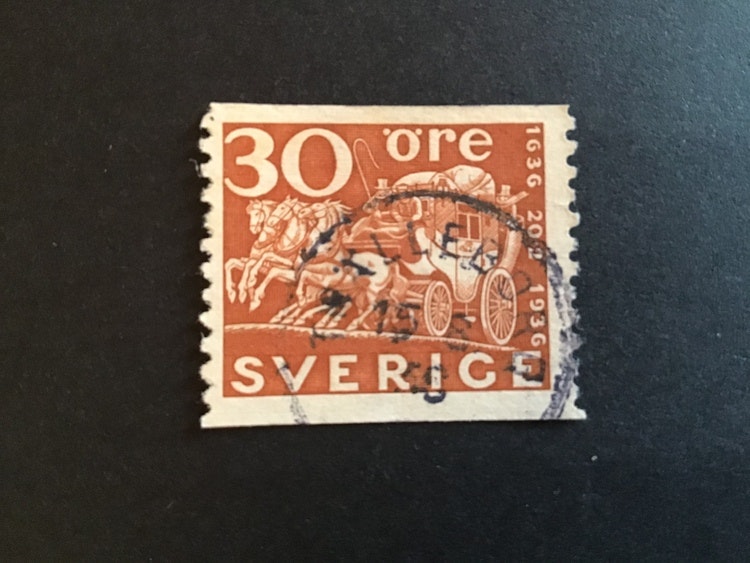 POSTVERKET 300 ÅR FACIT NR 251