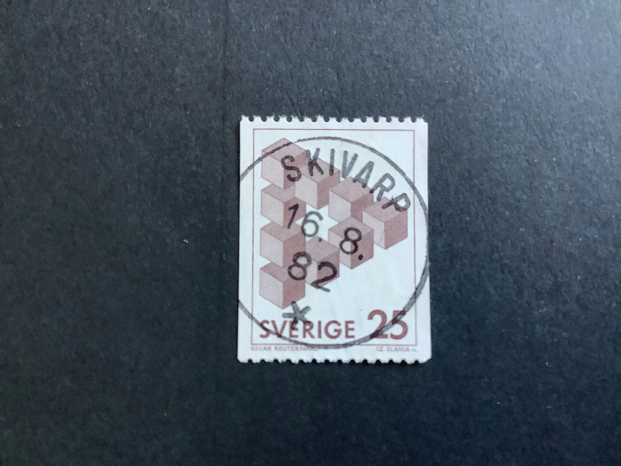 OMÖJLIGA FIGURER facit nr 1199 PRAKTST SKIVARP