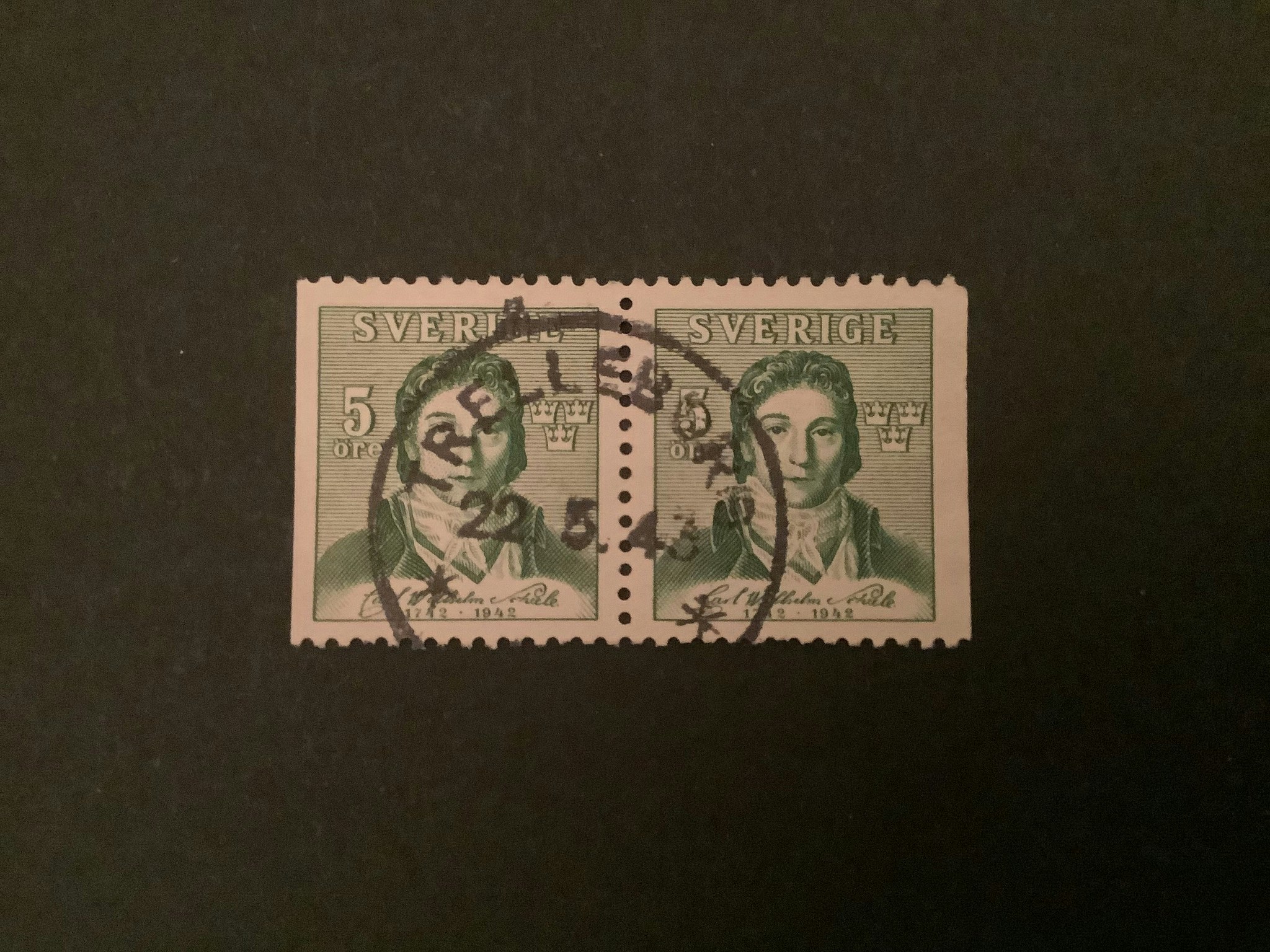 SCHEELE STÄMPLAT PAR