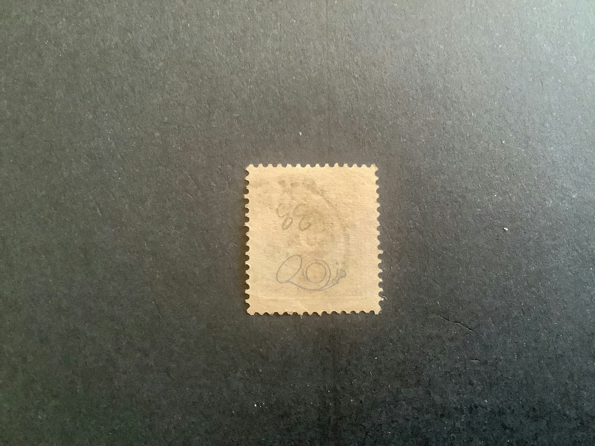 RINGTYP PH facit nr 44 stämplat märke