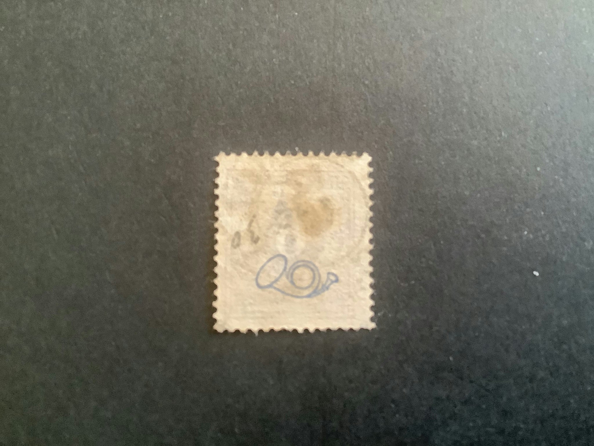 Ringtyp PH facit nr 44 stämplat märke