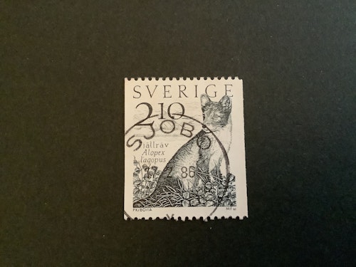 FJÄLLRÄV 1983 facit nr 1265 PRAKTST SJÖBO