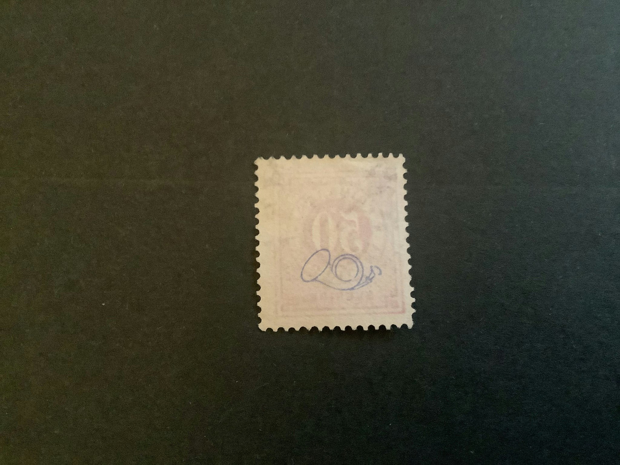 RINGTYP PH facit nr 48 stämplat märke
