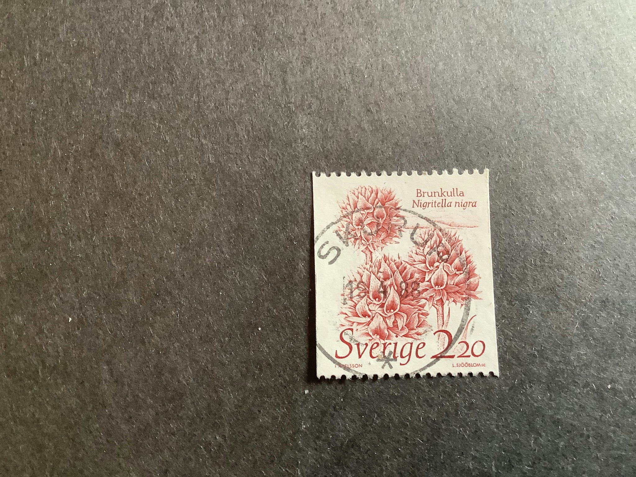 LEVANDE NATUR 1985 facit nr 1341 LYXST SKURUP