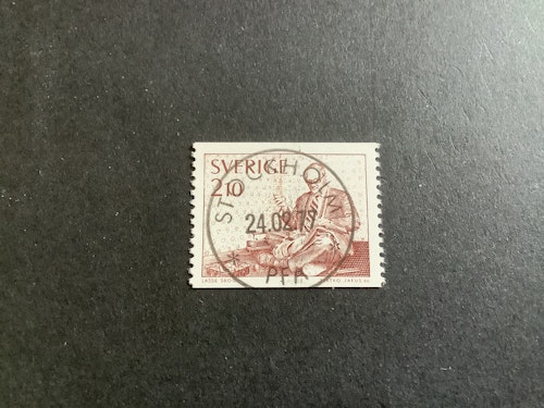 Skräddare 1977 facit nr 992 lyxstämplat Stockholm