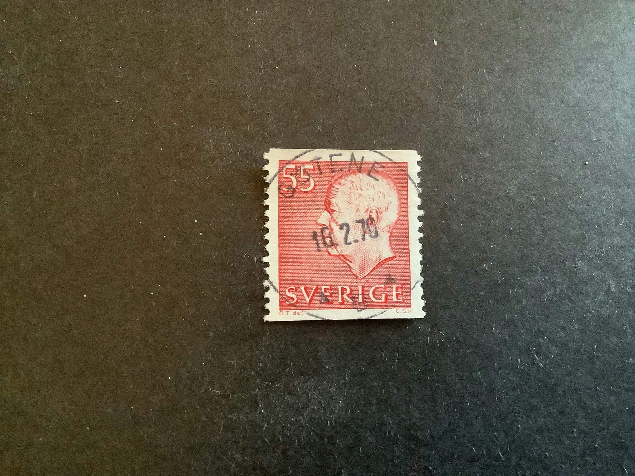Facit nr 433 A lyxstämplat GÖTENE