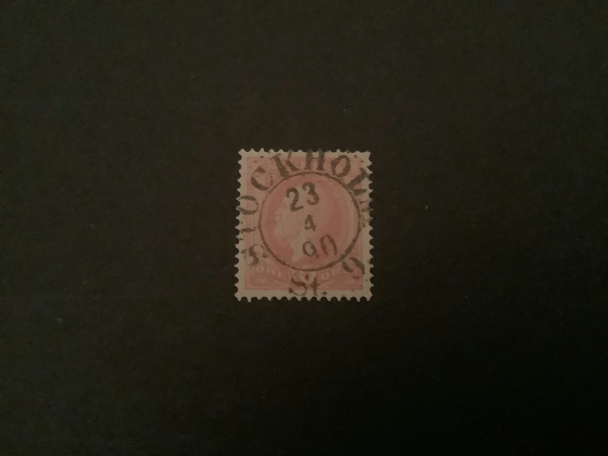 Facit nr 45 praktstämplat STOCKHOLM