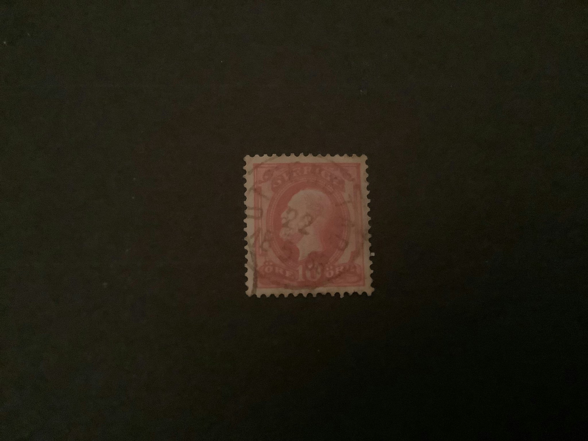 Facit nr 45 lyxstämplat OTTERSTAD