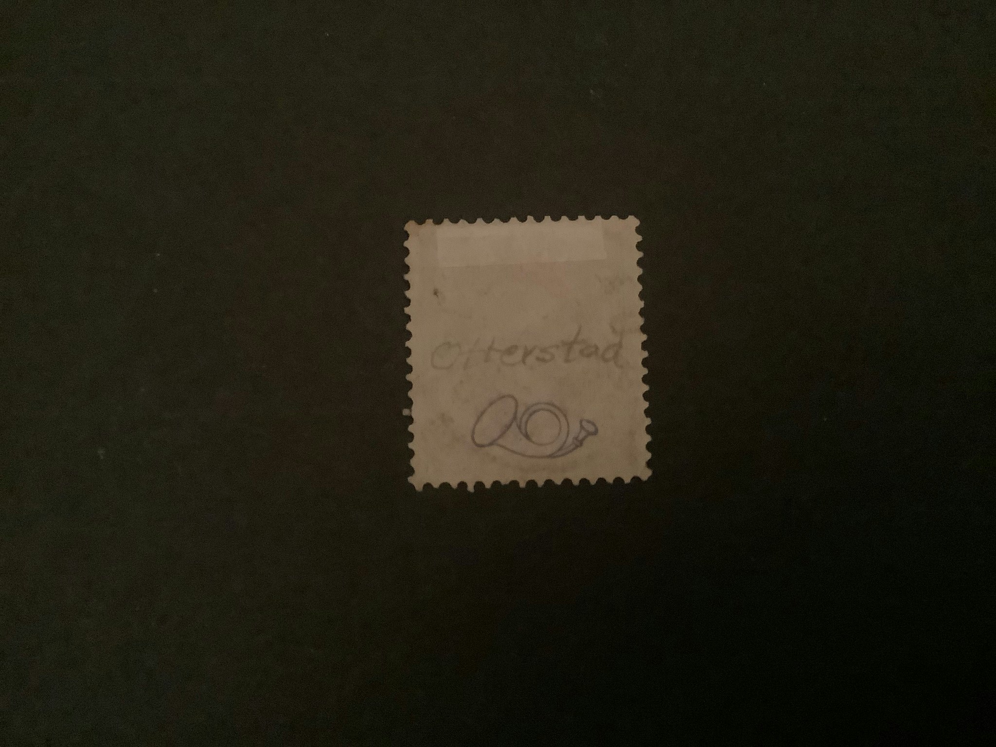 Facit nr 45 lyxstämplat OTTERSTAD