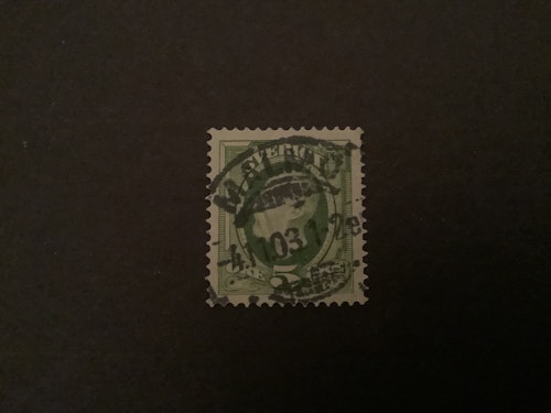 Facit nr 52 praktstämplat MALMÖ