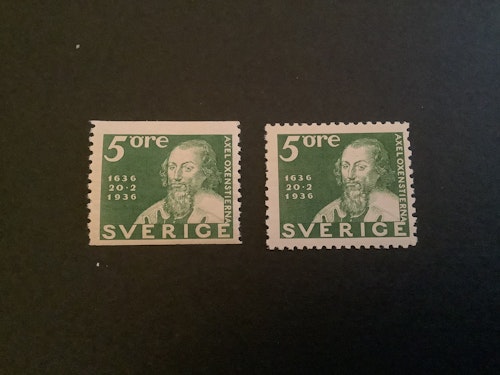 Postverket facit nr 246 A och 246 C postfriska märken