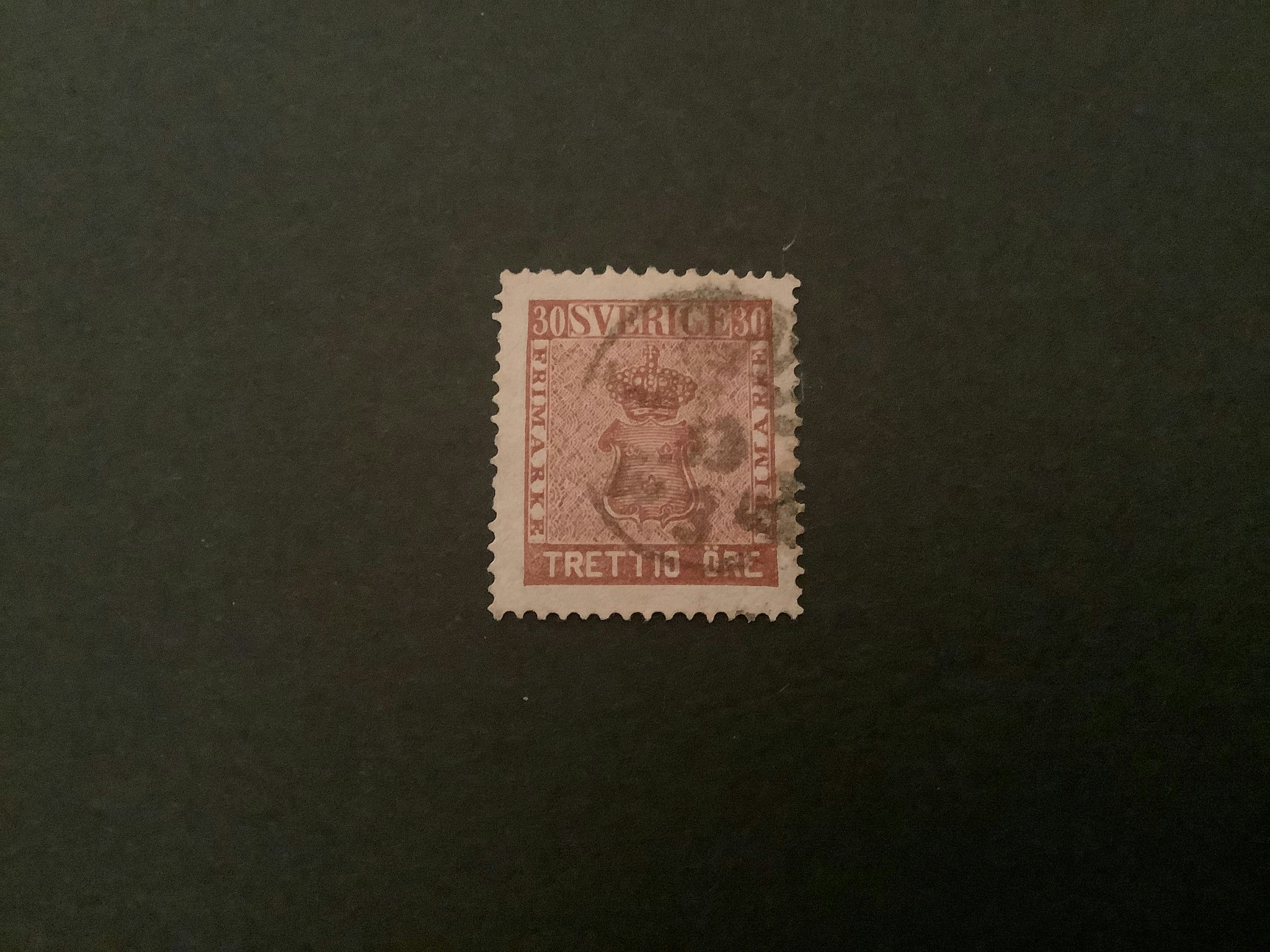 Vapentyp II facit nr 11 stämplat märke
