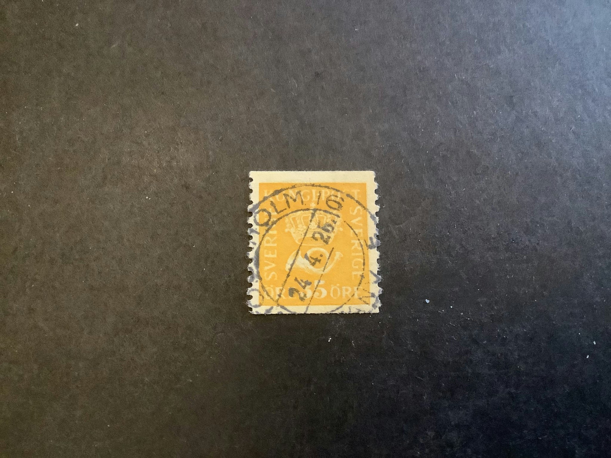 Postemblem facit nr 156 cxz stämplat märke
