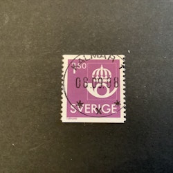 Postens emblem facit nr 1435 lyxstämplad KALMAR 1