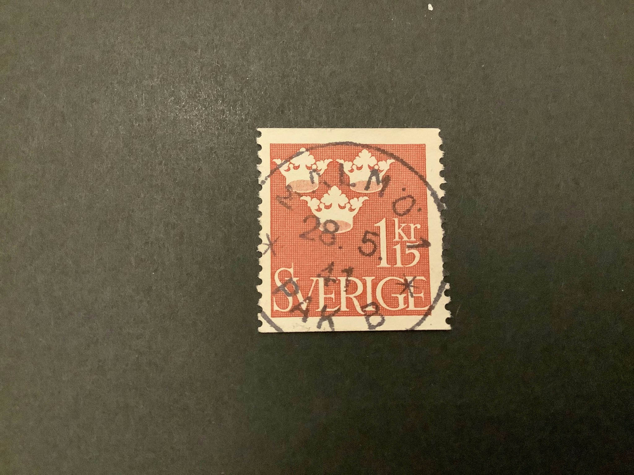 Fnr 297 praktstämplat MALMÖ 1*PAK B*